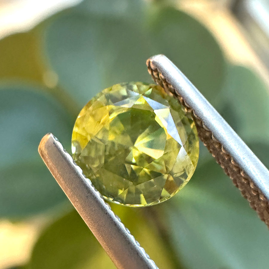 Сапфір - Жовтий