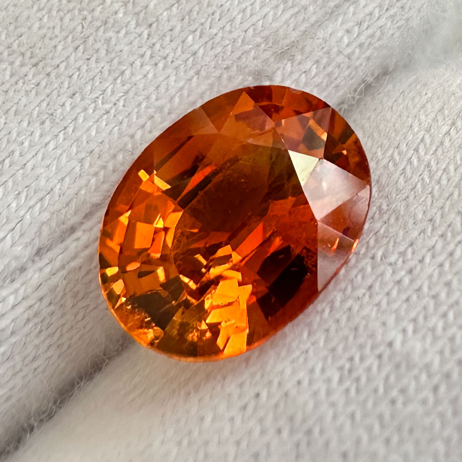 Сапфір - Оранжевий