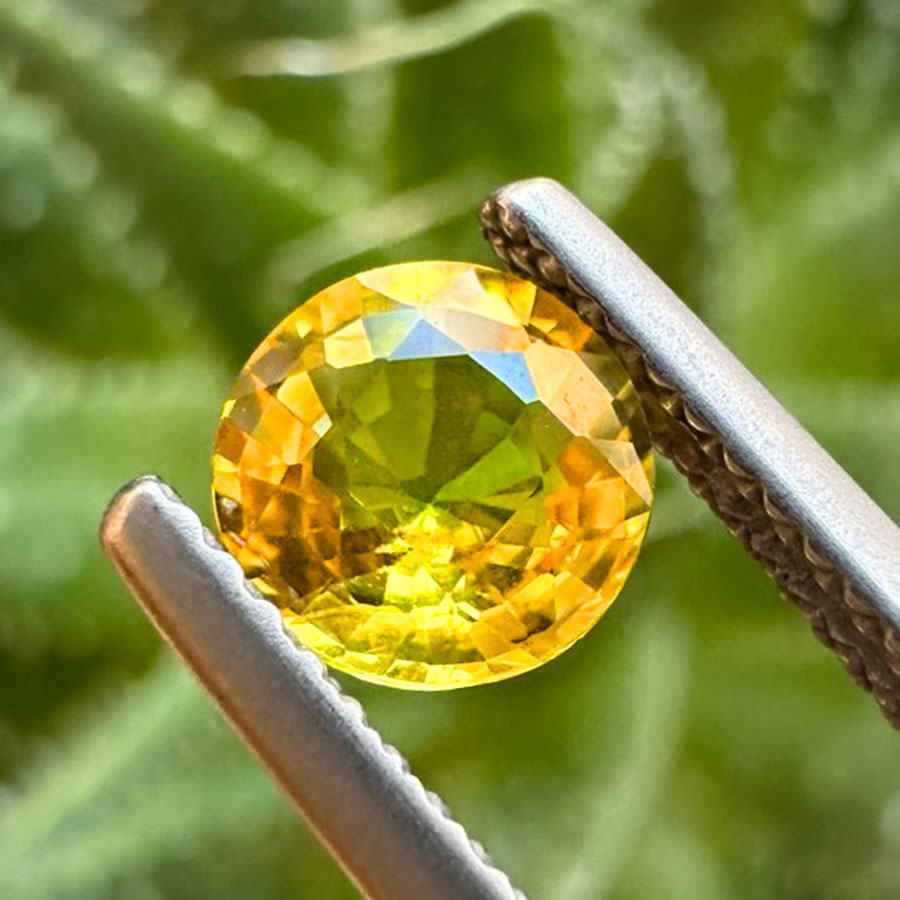 Сапфір - Жовтий