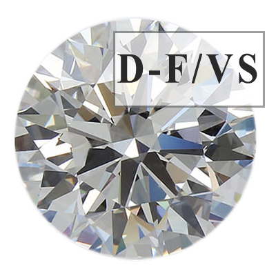 Бриллиант - Бесцветный D-F/VS