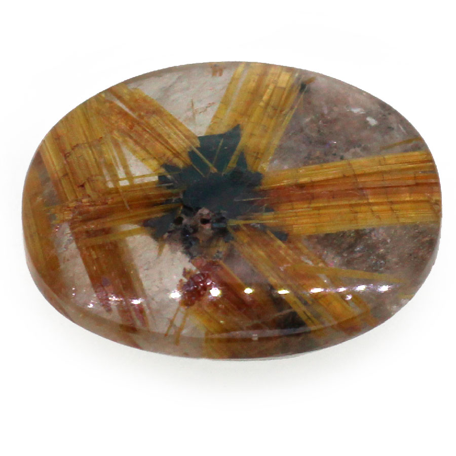 Кварц волосатик - Золотистий